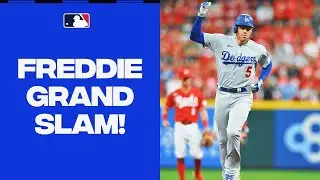 Freddie Freeman hits a GRAND SLAM to extend the Dodgers lead!