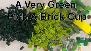 Lego Pick A Brick Cup Haul - Bulk Green #3