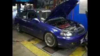 1999 civic K20R  with bolt ons dyno tuning