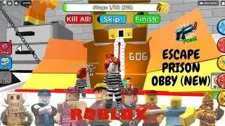Escape Prison Obby (NEW) ROBLOX FULL GAME EASY ESCAPE #roblox #robloxgames #robloxescapeobby