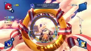 team sonic racing for the PS5: racing in the heaven's