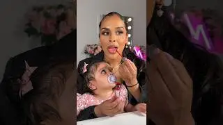 How are you wearing a red lip with a baby?