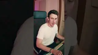 Grabando voces en el estudio para una canción🎙️🔥