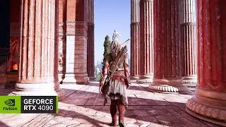 AC Odyssey - RAYTRACING SSRTGI - Realistic Reshade - Extreme LOD - RTX 4090 - 4K