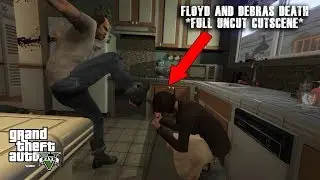 What Trevor Did To Floyd and Debra In GTA 5?(Full Uncut Cutscene)(Deleted Scene)
