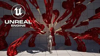 Procedural Muscle Tentacles - Unreal Engine 5