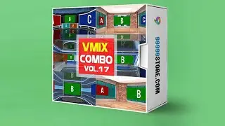 VMIX - COMBO MIX VIRTUAL SET 4K - VOL.17
