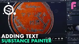 Adding Text in Substance Painter