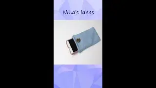 DIY Soft Phone Case, Pencil Case, Glasses Case From Old Jeans - Old Jeans Crafts Ideas