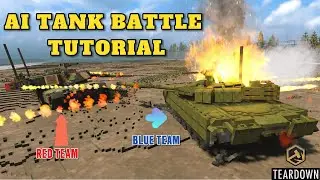 📖 How to Make AI Tank Battles in Teardown ? ( With TABS mod ) – Full Tutorial