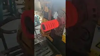 Make in China The process of making springs used in large-scale equipment #process #spring #factory