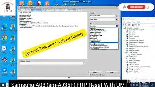 Samsung A03 (SM-A035F) FRP Reset With UMT