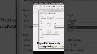 Kaynakları asılı yapmak! 🤓 #apastili