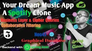 5.Build a Spotify Clone Music App -Business Layer & Cipher Queries Neo4j Tutorial