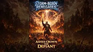 Ashes Crown the Defiant | Storm-Born Renegades | No Gods Left Standing #music #metal