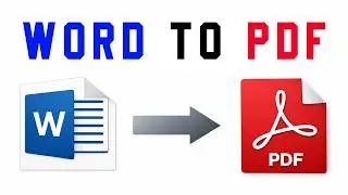 how to convert word to pdf on laptop windows 11