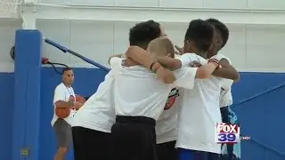 Kids put to work at Fred Van Vleet's second summer camp
