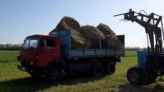 как быстро убрать сено, заготовка сена