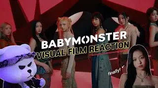 (eng) BABYMONSTER - VISUAL FILM REACTION by KRUNK