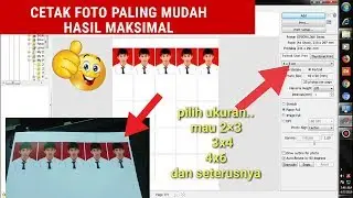 CARA CETAK FOTO UKURAN 2X3 3X4 4X6 MENGGUNAKAN APLIKASI PHOTOSCAPE