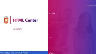 How to create a Center Text in HTML 🔥🔥🔥