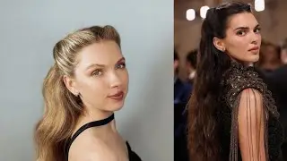 Как сделать прическу, как у Кендал Дженер на  Met Gala 2024