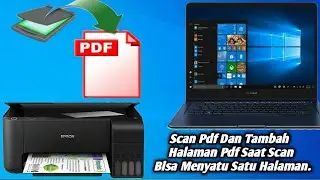 How to scan PDF on Epson L3110 printers