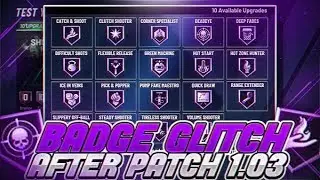 *NEW* NBA 2K20 BADGE GLITCH AFTER PATCH 1.03 MAX BADGES in 1 HOUR  | HOF BADGE GLITCH | *WORKING*