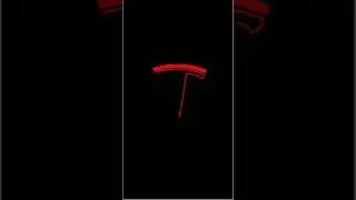 Tesla logo in turtle 🐢 graphics in python 