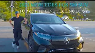 VAN SON 😊 2023 Mercedes EQS 580 SUV - TOP of The Line TECHNOLOGY [PART 2]