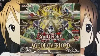 Opening My Age of Overlord Yugioh Booster Box TCG