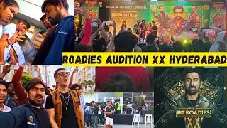 Roadies Audition 2024 Hyderabad | MTV Roadies Double Cross | GD Round Clear??🤔 | Roadies XX Audition