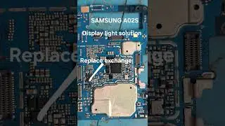 SAMSUNG A02S DISPLAY LIGHT SOLUTION
