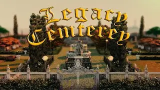 CC-Free Legacy Cemetery Speed Build - No CC - The Sims 4