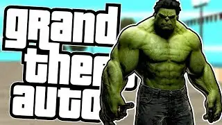 ОБЗОР МОДОВ В GTA SAN ANDREAS - Hulk Mod v2.1 [#8]