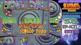 8500 SunGods Completed / SunGod 8401 - 8510 Spiral | Zuma Deluxe 32-Bit DLP Original #115