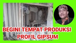 BUAT GIPSUM DI SAMPING RUMAH