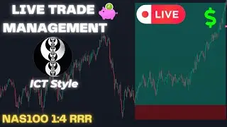 🔴FULL LIVE TRADE MANAGEMENT (CPI) | NASDAQ 1:4 RR Trade Thoughts | Video style inspired by ICT
