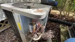 The Old Goodman AC has a FAKE Hard Start Capacitor