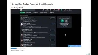 LinkedIn Send Connect Requests with Note