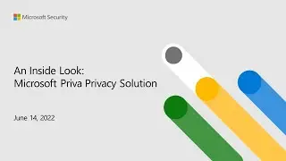 Microsoft and BDO webinar Inside look at Microsoft Priva