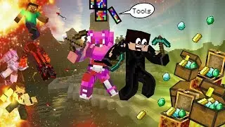 FIVE GRIEFS AT DRACARYS - MINECRAFT GRIEFING ITA