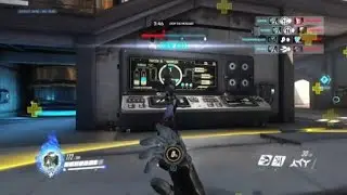 Genji in the backline gets (5K) - overwatch