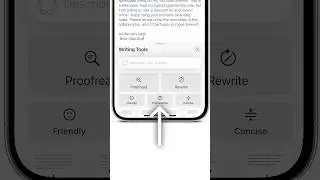 FIRST LOOK: New “Writing Tools” in Apple Intelligence