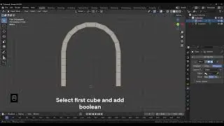 Create Arch in Blender