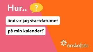 Hur kan jag ändra startdatumet på min kalender?