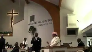 Deacon Hosea Robinson 1st Sunday in April Singing Because He Lives