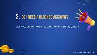 What is a Blocked Account??   #germaneducation #blockedaccount #germany #studyingermany