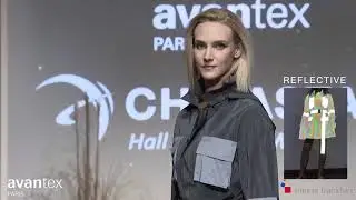 See how reflective fabrics bring special effects on the catwalk show
