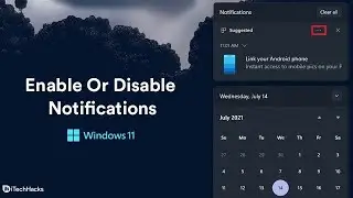 How to Turn OFF Notifications on windows 11